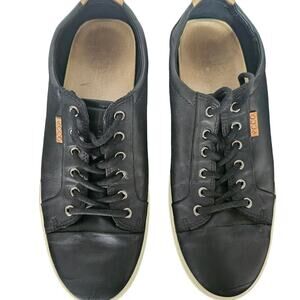 ecco genuine leather shoes for men